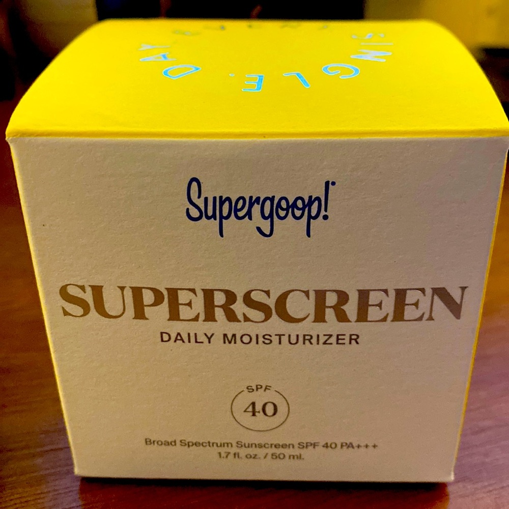 SUPERGOOP! Daily moisturizer SPF 40
